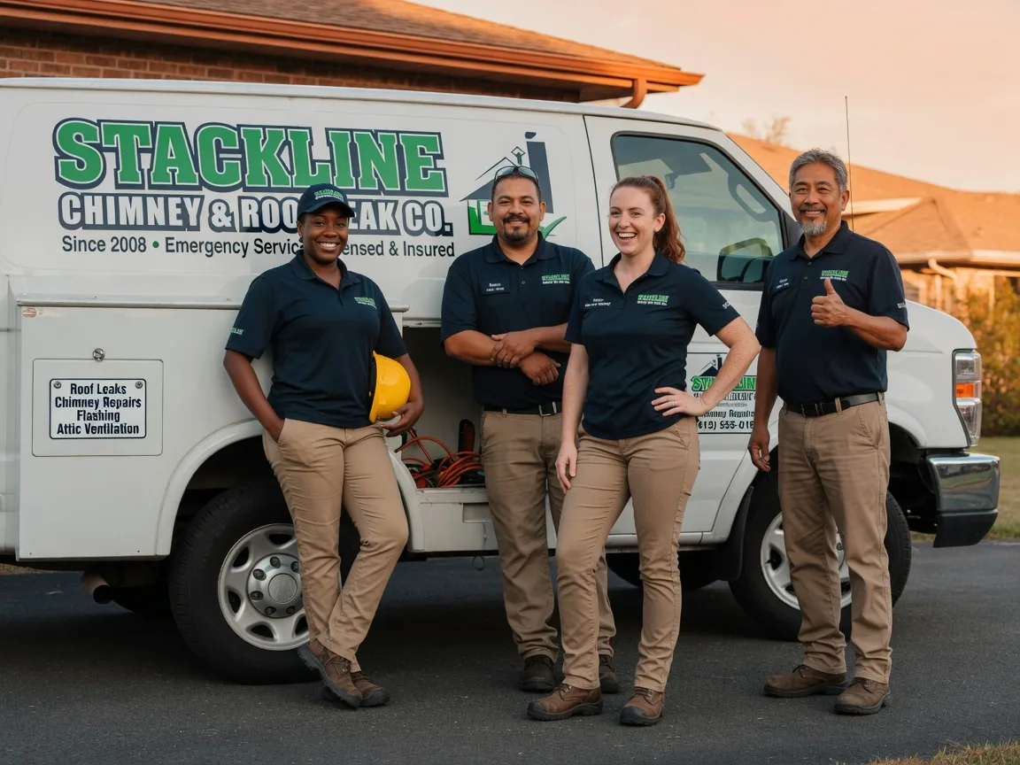 Chimney flashing repair company in Carnesville, GA